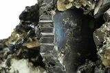 Stunning, Metallic Bournonite Crystals with Siderite - Bolivia #248560-3
